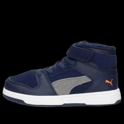 (PS) PUMA Rebound Layup Fur SD 'Blue Orange'