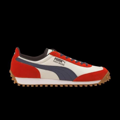 PUMA Fast Rider Source 'White High Risk Red'