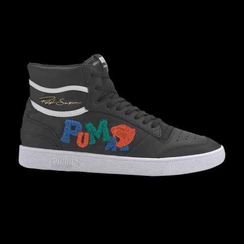 PUMA Ralph Sampson Mid 'Badges - Black Grey'