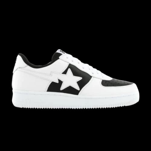 Bapesta FS-001 Low 'Black White'