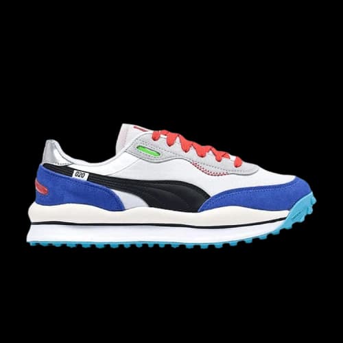 PUMA Style Rider Ride On 'White Dazzling Blue'