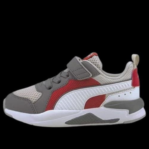 (PS) PUMA X-Ray AC Sports Sneakers White/Grey/Red