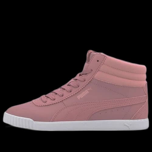 PUMA Carina Slim Mid Softfoam + Pink/White (Women's)