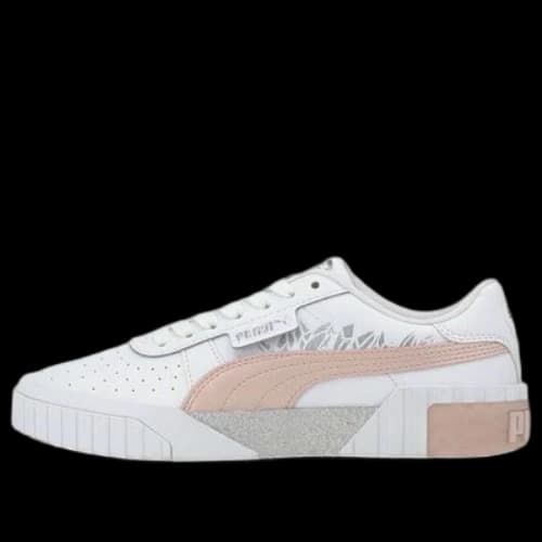 (GS) PUMA Cali Arctic Casual Board Shoes White/Pink