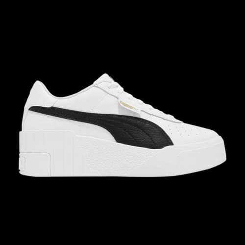 PUMA Cali Wedge 'White Black' (Women's)