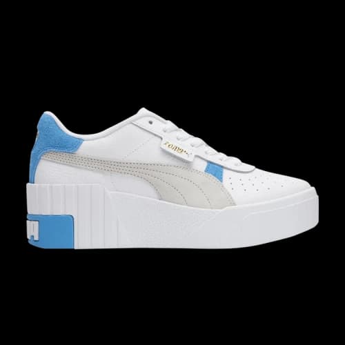 PUMA Cali Wedge Mix 'White Light Blue' (Women's)