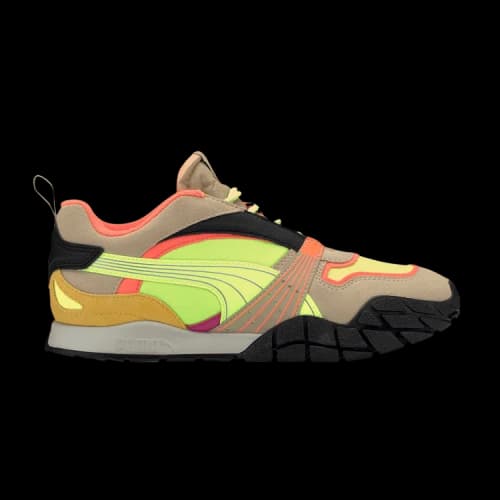 Puma Kyron Bonfire Fizzy Yellow Pale Khaki (Women's)