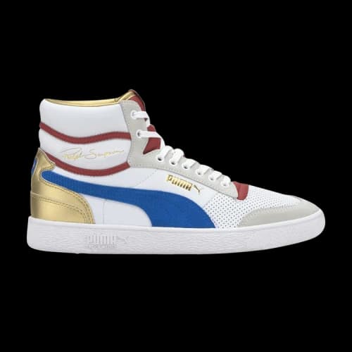 PUMA Ralph Sampson Mid 'Royal - White Red Dahlia'