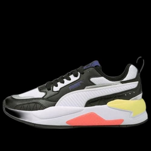 PUMA X-Ray 2 Square Jr Running Shoes Black/White/Yellow
