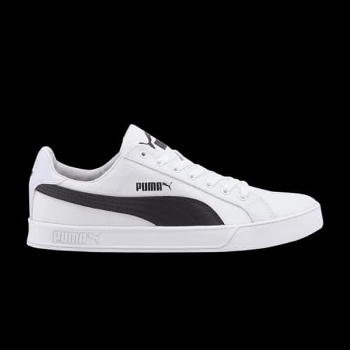 PUMA Smash Vulc Canvas 'White Black'