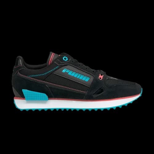 Puma Mile Rider Power Play Black Scuba Blue (Women's)