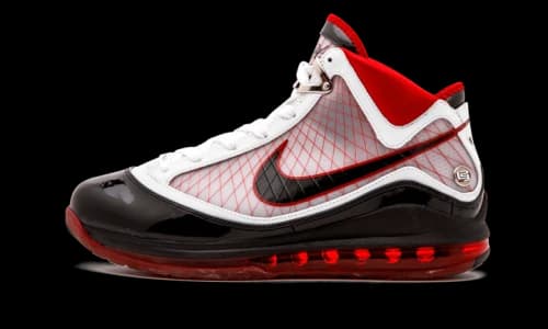 Nike LeBron 7 White/Black-Varsity Red