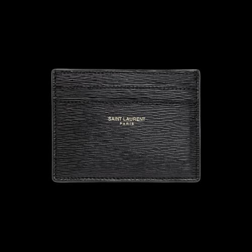 Saint Laurent Credit Card Case 'Black'