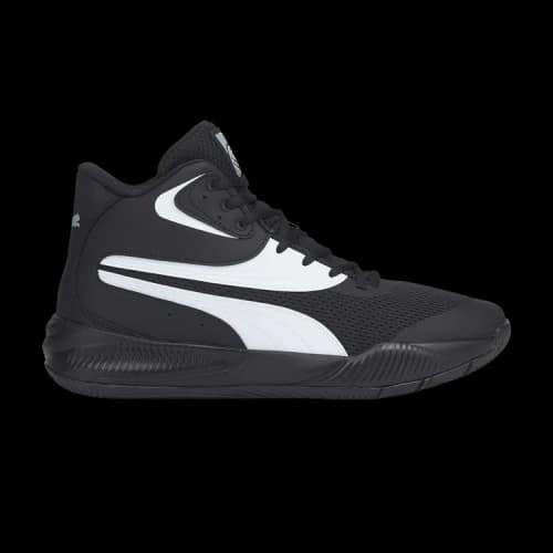 Puma Triple Mid Black White