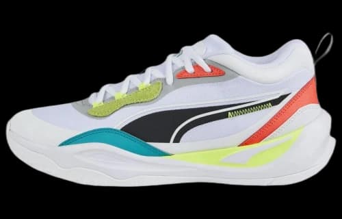 PUMA Playmaker Pro 'White Fiery Coral Lime'