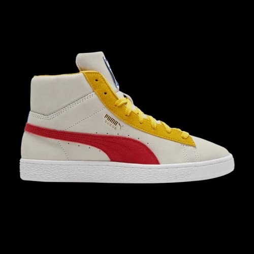 PUMA Suede Mid 21 'White Red Lemon'