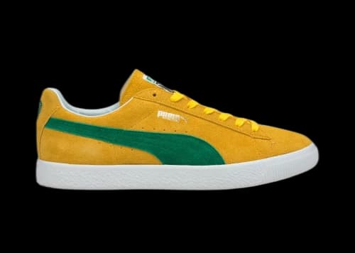 Puma Suede Vintage Made in Japan Spectra Yellow Amazon Green