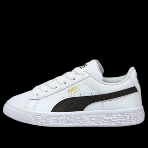 PUMA Basket Classic 21 Little Kid 'White Black'