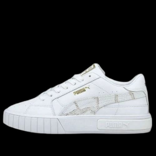 PUMA Cali Star Snake Casual Shoes White (Women's)