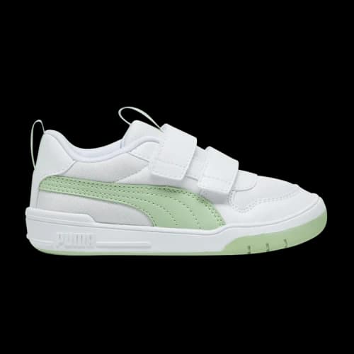 Puma Multiflex Mesh V Little Kid 'White Pure Green'