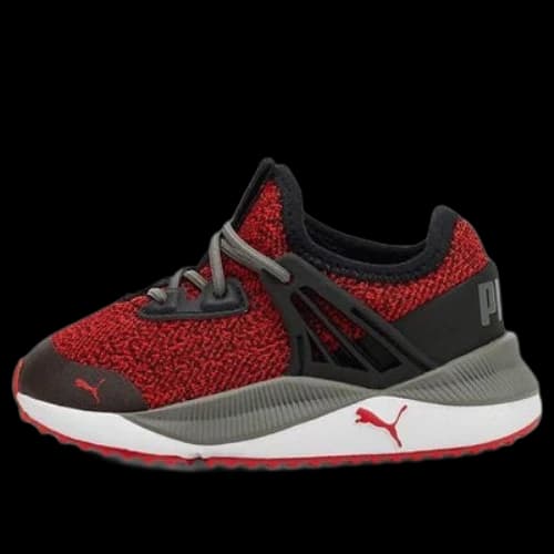 (TD) PUMA Pacer Future Knit 'High Risk Red Black'
