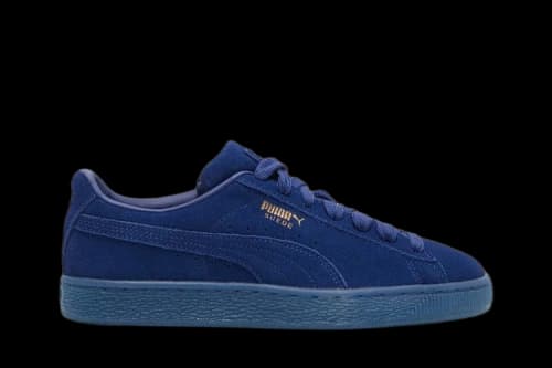 PUMA Suede Classic Jr 'Mono Gold - Elektro Blue'