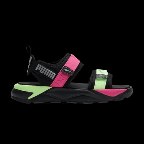 Puma RS-Sandal Glow in the Dark Black Pink Lime (Women's)