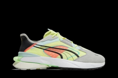 PUMA PWRFRAME OP-1 Abstract 'Solar Yellow'