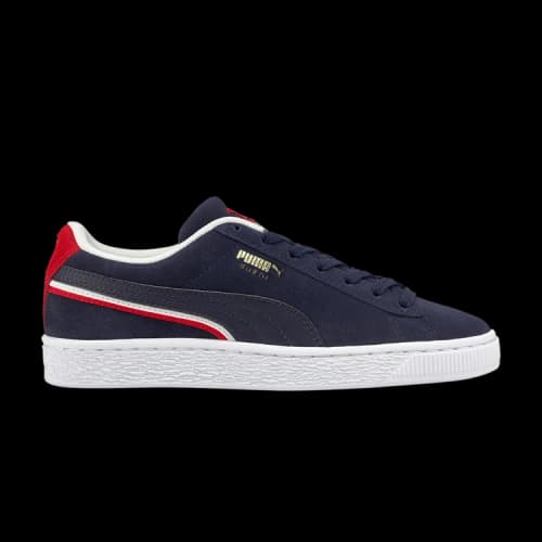 (GS) PUMA Suede Triplex 'Peacoat High Risk Red'