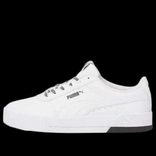 PUMA Carina Logomania Sneakers White/Black (Women's)