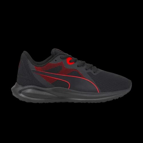 Puma Twitch Runner Jr 'Black High Risk Red'