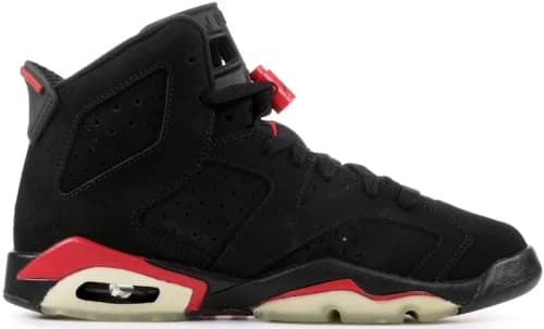 Jordan 6 Retro Black Varsity Red (GS)