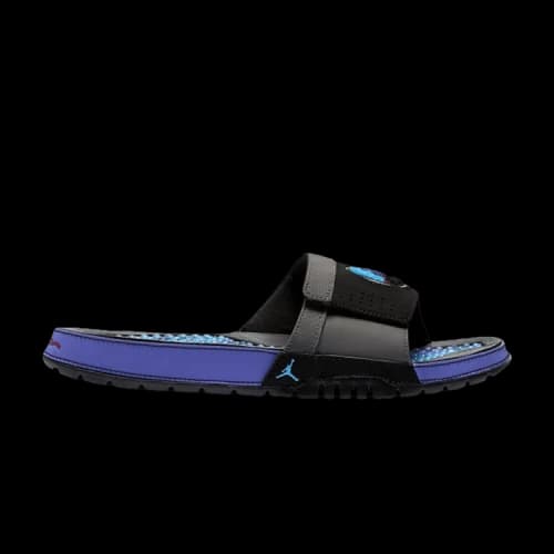 Jordan Hydro 8 Retro Slide 'Black Midnight Fog'