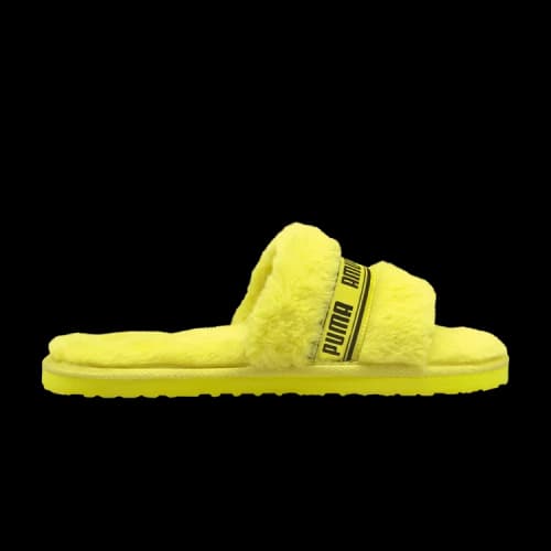 PUMA Fluff Slide Jr 'Fluo Yellow'