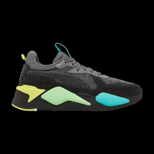 Puma RS-X Highlighter Jr 'Castlerock Fluorescent Yellow'