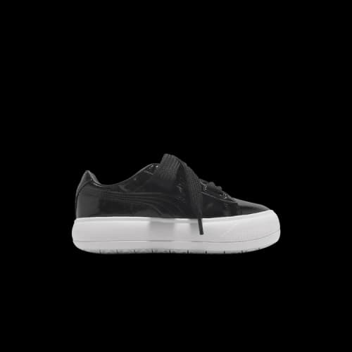 PUMA Suede Mayu Heart Patent 'Black White' (Women's)