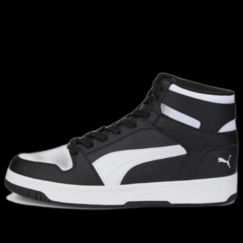 PUMA Rebound Layup High Top Sneakers 'Black White'