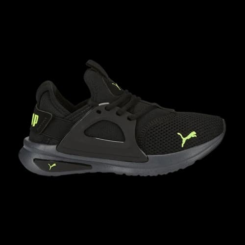 Puma Softride Enzo Evo Big Kid 'Black Lime Squeeze'