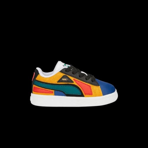 Puma Suede Infant 'Layers - Blazing Blue Varsity Green'