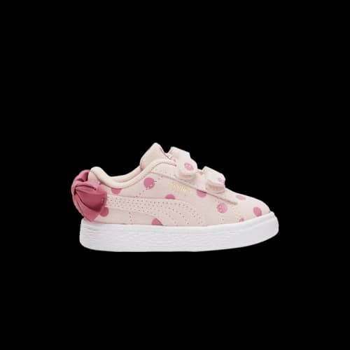 Puma Suede Light Flex Bow Graphic 5 Infant 'Island Pink Polka Dots'