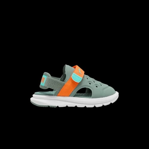 PUMA Evolve AC Sandal Toddler 'Green Moon Orange Glo'