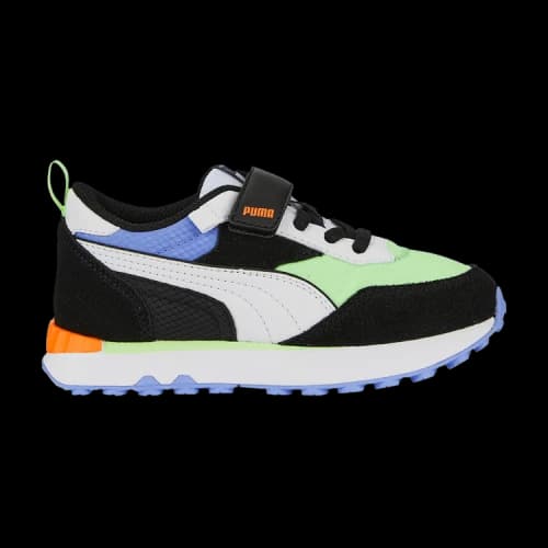 PUMA Rider FV Little Kid 'Elektro Purple Fizzy Lime'