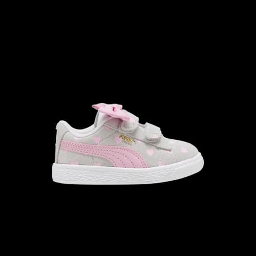 Puma Suede Classic Re-Bow 5 Infant 'Hearts - Silver Mist'