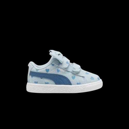PUMA Suede Classic Re-Bow Velcro Toddler 'Hearts - Frosted Dew'