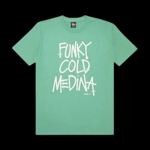 Stussy Funky Cold Medina Tee 'Kelly'