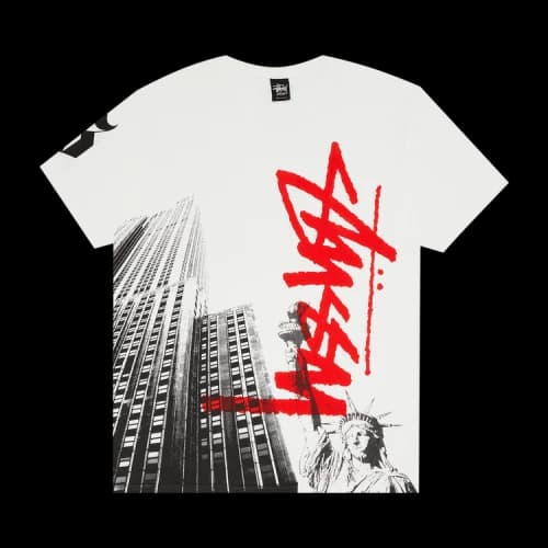 Stussy Empire Stock Tee 'White'