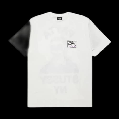 Stussy x Patta Skull NY tee 'White'