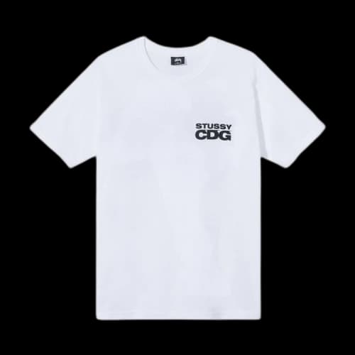 Stussy x Comme des Garçons Surfman T-Shirt 'White'