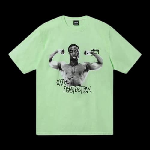 Stussy x Martine Rose Stand Firm Pigment Dyed Tee 'Patina'