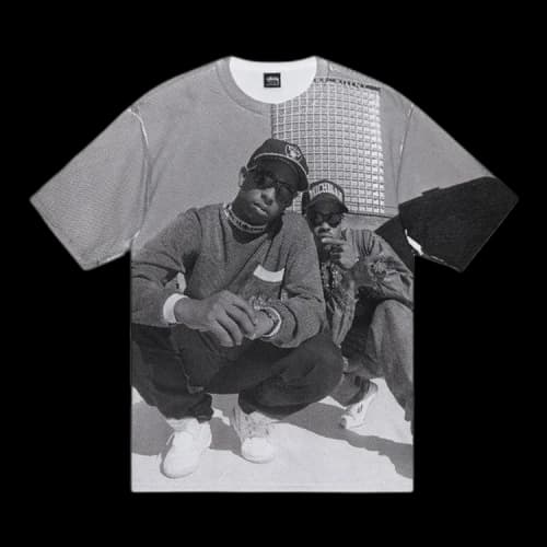 Stussy Gang Starr Tee 'White'